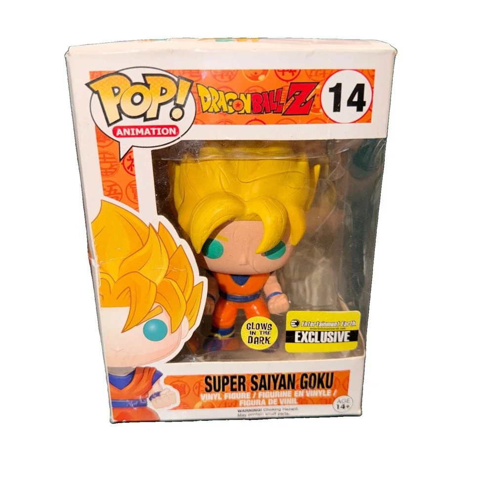 Funko Pop! Vinyl: Dragon Ball - Goku (Super Saiyan) (Glow) - Entertainment Earth
